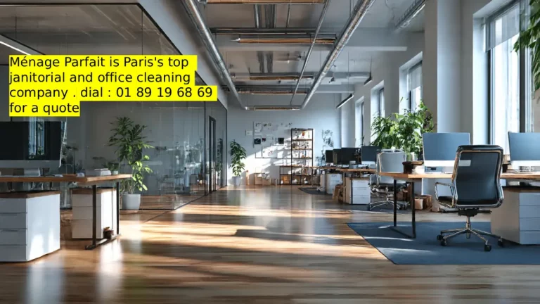 nice office cleaned by commercial cleaning services, office cleaning, facility management, business growth support, corporate cleaning menageparfait