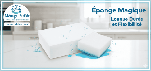 Comment bien utiliser une éponge magique menageparfait
